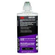 3M OEM Match Epoxy Seam Sealer 08528 Black 200ml