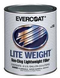 Evercoat Lite Weight - Non-Clog Liteweight Filler (Quart)