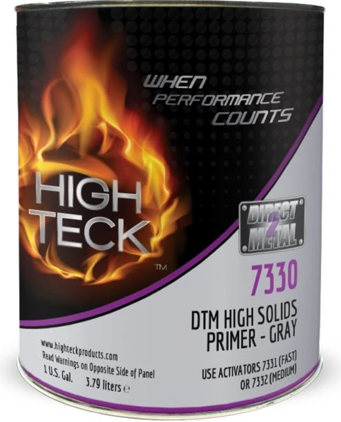 High Teck DTM 2K High Solids Primer Gray Gallon 7330