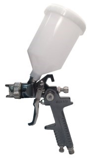 MAX AIR HVLP Gravity Feed Spray Gun with Plastic Cup