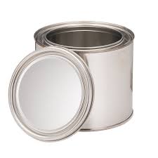 Unlined Steel Paint Can 22oz 