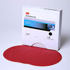3M Red Abrasive Stikit Discs (120 Grit - 5in)