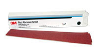 3M Red Abrasive Sheet (80 Grit)