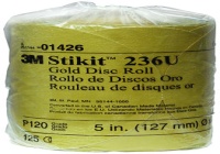 3M Stikit Gold Disc Roll (120 Grit - 5in)