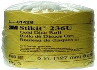 3M Stikit Gold Disc Roll (80 Grit - 5in)