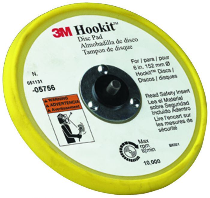 3M Hookit Low Profile Disc Pad 6 Inch 05756