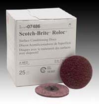 3M Scotch-Brite Roloc Surface Conditioning Disc (Medium - 3in)