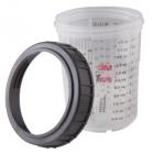 3M PPS Mini Cup & Collar 6 ounce 16115