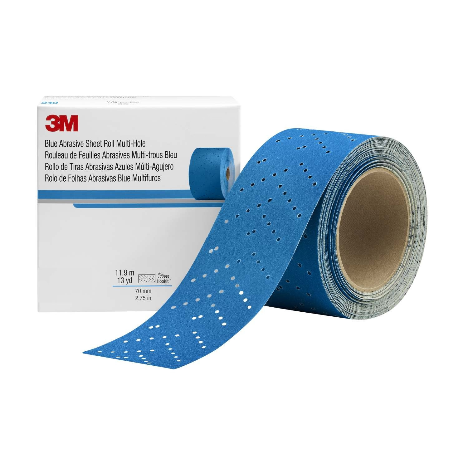 3M Hookit Blue Abrasive Sheet Roll