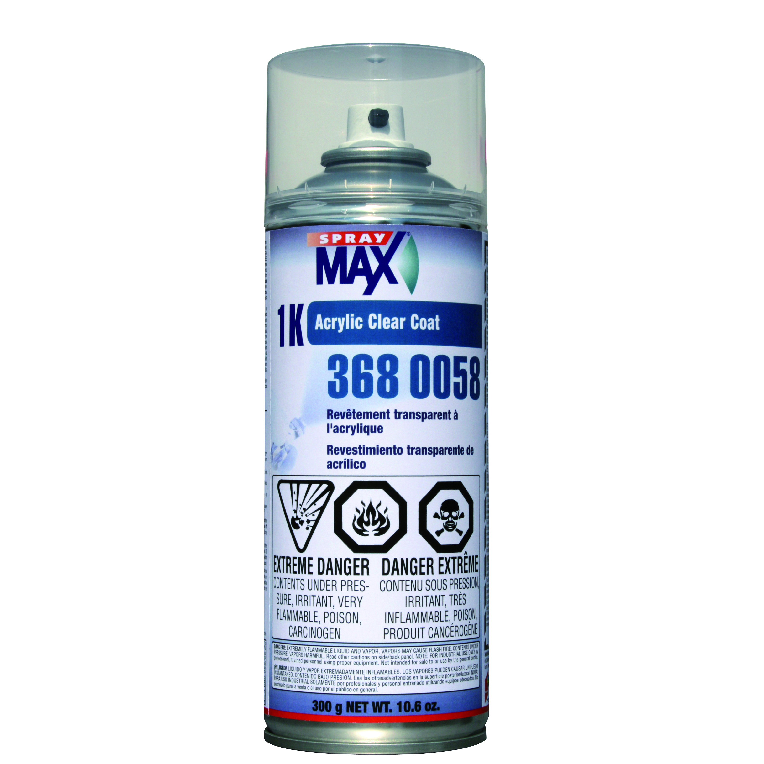 SprayMax 1K Acrylic Clearcoat, 3680058