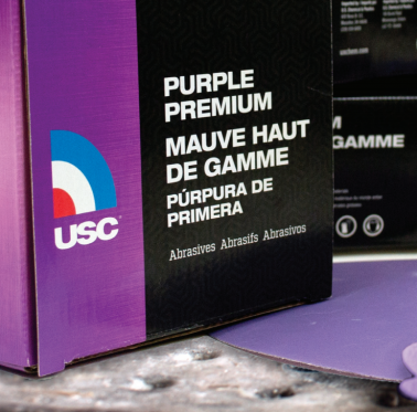 USC Purple Premium Abrasives 6in