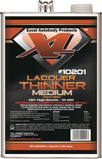 Excel Auto Body Acrylic Lacquer Thinner Gallon