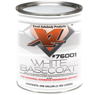 Excel Auto Body Products White Basecoat 76001