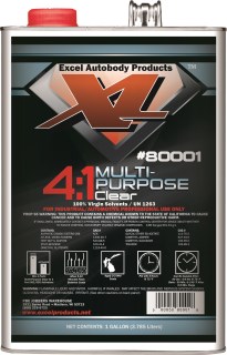 Excel Auto Body Products Multi Purpose Clear 800 Gallon Kit