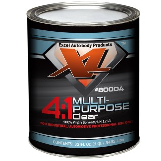Excel Auto Body Products Multi Purpose Clear 800 Quart Kit